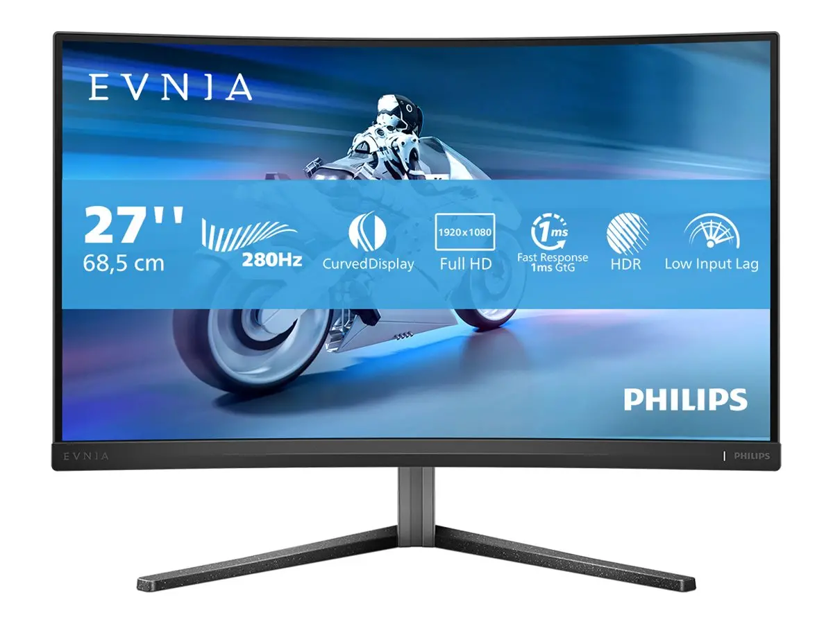 Philips VA 27" 27M2C5200W, FHD, 2xHDMI, DP, 280Hz