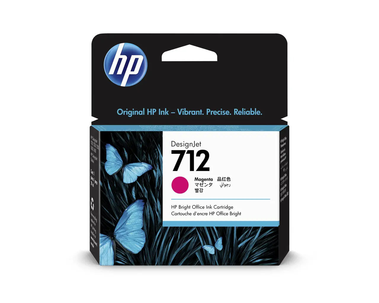 Tinta HP 3ED68A Magenta No.712 (MMG)