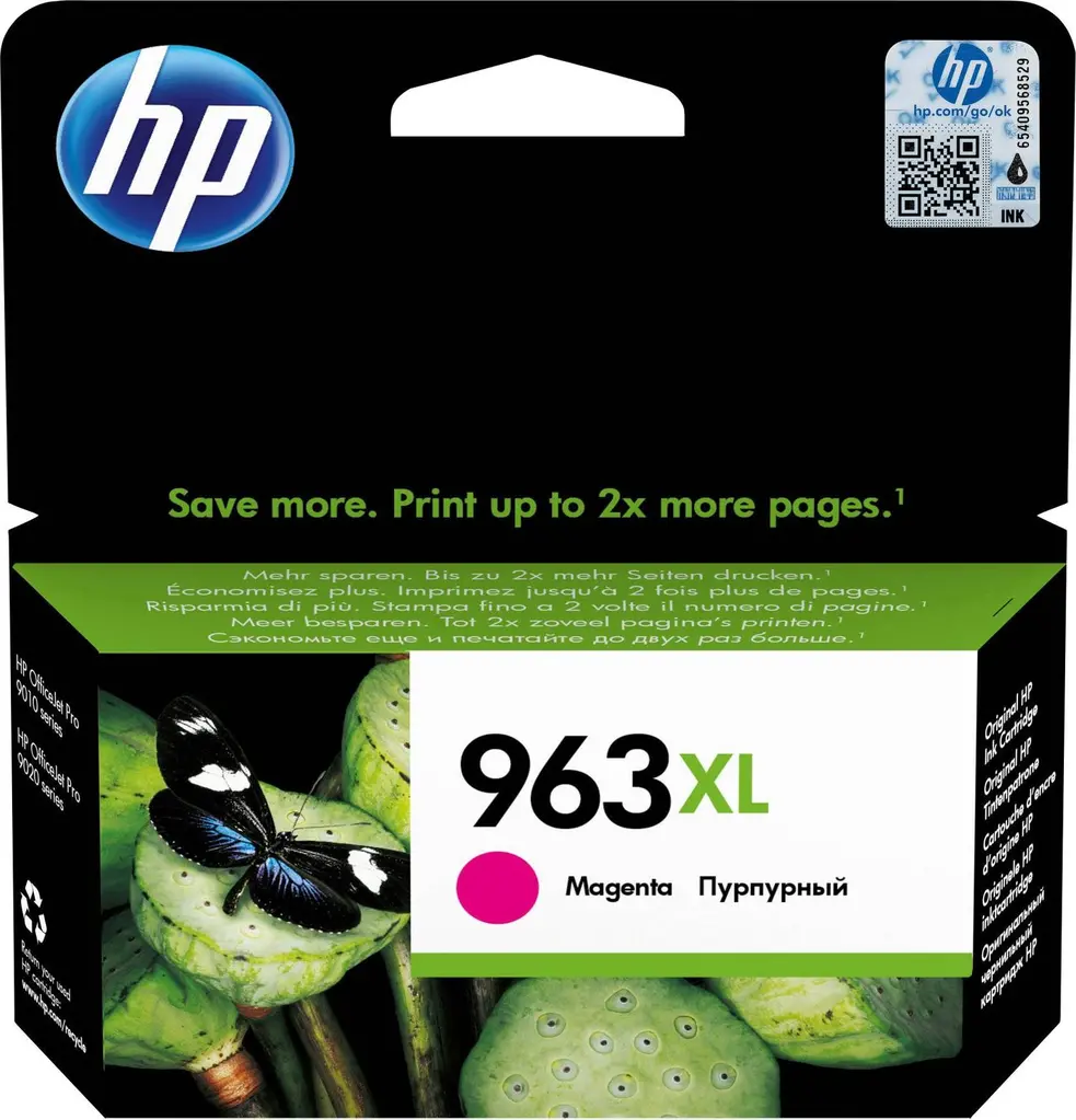 Tinta HP 3JA28AE Magenta No.963XL (MMG)