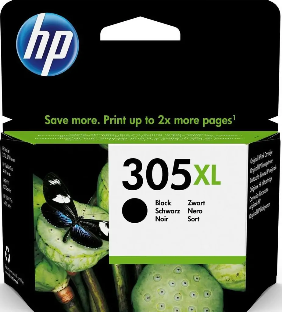 Tinta HP 3YM62AE Black No.305XL (MMG)