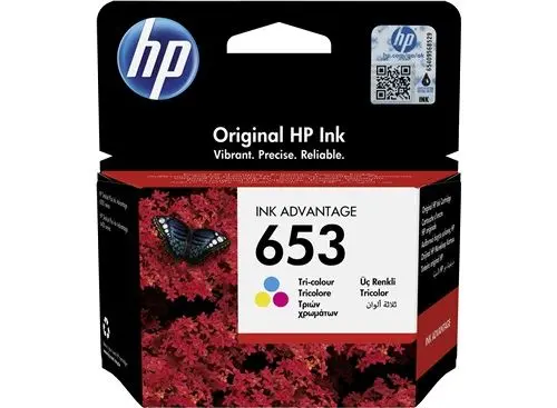 Tinta HP 3YM74AE Tri-color No.653 (MMG)