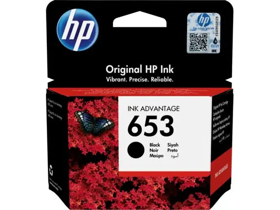 Tinta HP 3YM75AE Black No.653 (MMG)