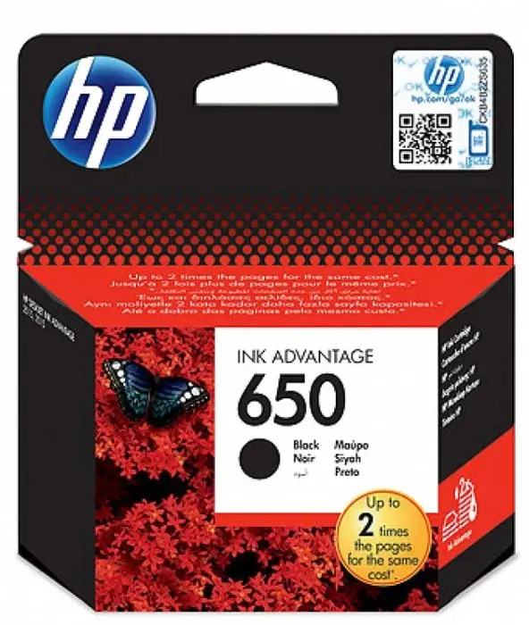 Tinta HP CZ101AE Black No.650 (MMG) Tinta HP CZ101AE Black No.650 (MMG)