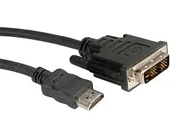 Kabel HDMI-M => DVI-M 18+1,  2m - ROLINE