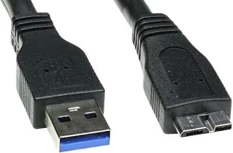 Kabel USB tip A-M<=>USB tip micro-B-M - USB3.0 za ext. hard disk 0.8m - ROLINE