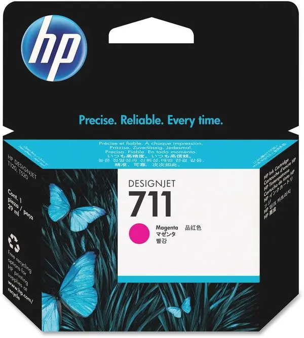 Tinta HP CZ131A Magenta No.711 (MMG)