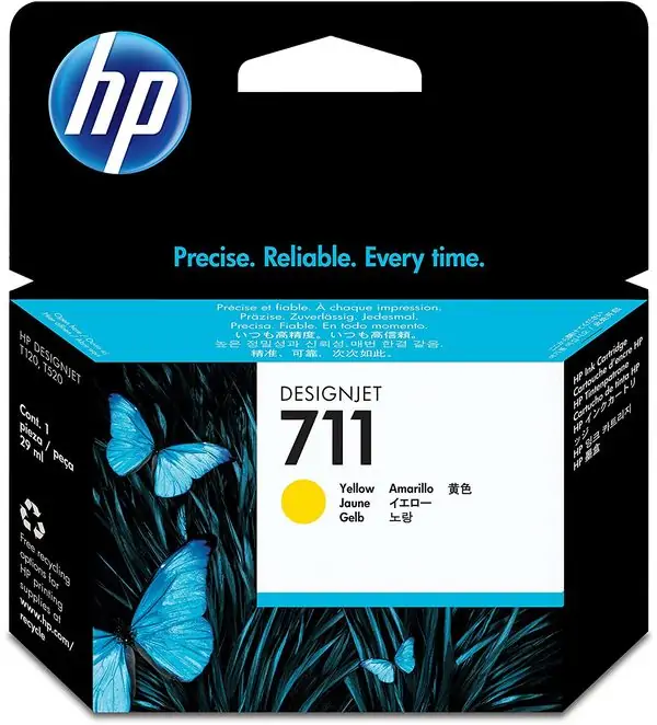 Tinta HP CZ132A Yellow No.711 (MMG)