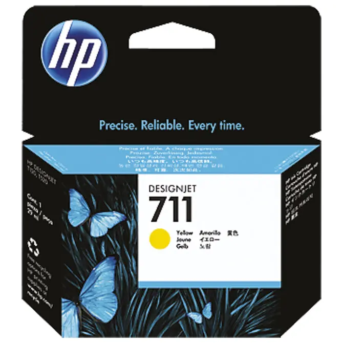 Tinta HP CZ132A Yellow No.711 (MMG)