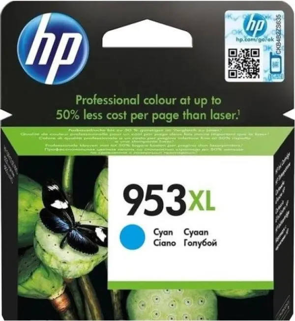 Tinta HP F6U16AE Cyan No.953XL (MMG)