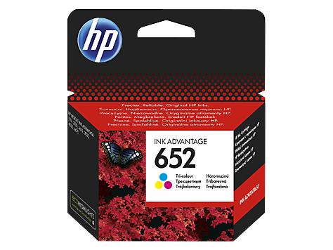 Tinta HP F6V24AE Tri-color No.652 (MMG)