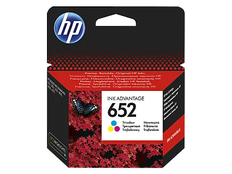Tinta HP F6V24AE Tri-color No.652 (MMG)