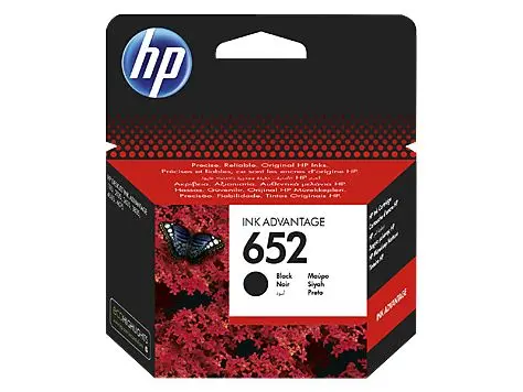Tinta HP F6V25AE Black No.652 (MMG)