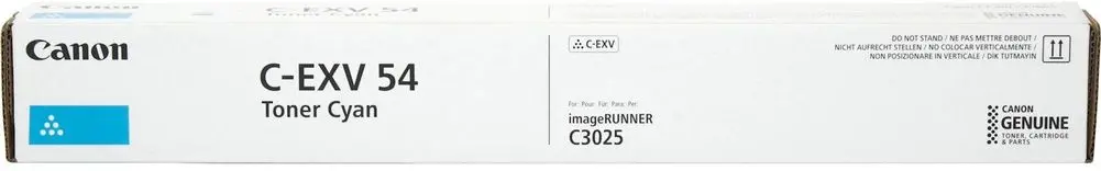 Toner CANON C-EXV54 Cyan Toner CANON C-EXV54 Cyan