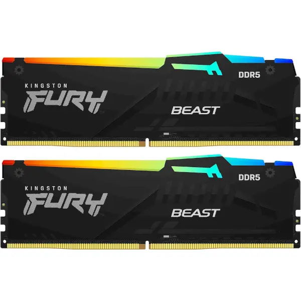DDR5 32GB(2x16) 6000MHz FURY Beast RGB