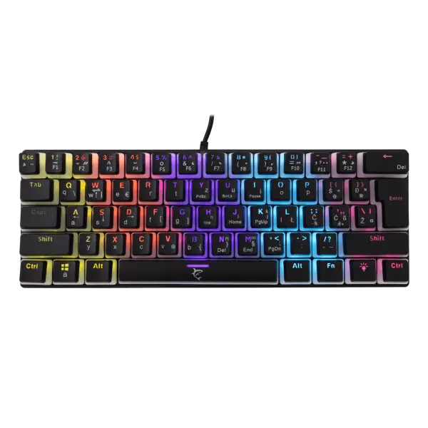 Tipkovnica WHITE SHARK GK-2202 Ashiko plavi switch - crna mehanička HR