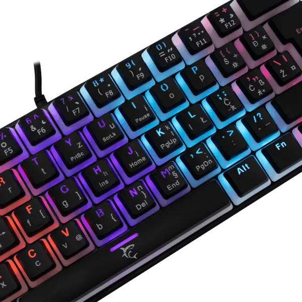 Tipkovnica WHITE SHARK GK-2202 Ashiko plavi switch - crna mehanička HR