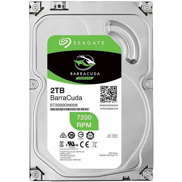 Hard disk 3.5" SATA-3  2TB SEAGATE Barracuda Guardian 7200rpm