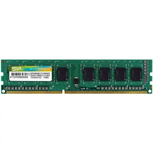 Memorija RAM DDR3  8GB SILICON POWER 1600MHz CL11 DIMM 1.5V