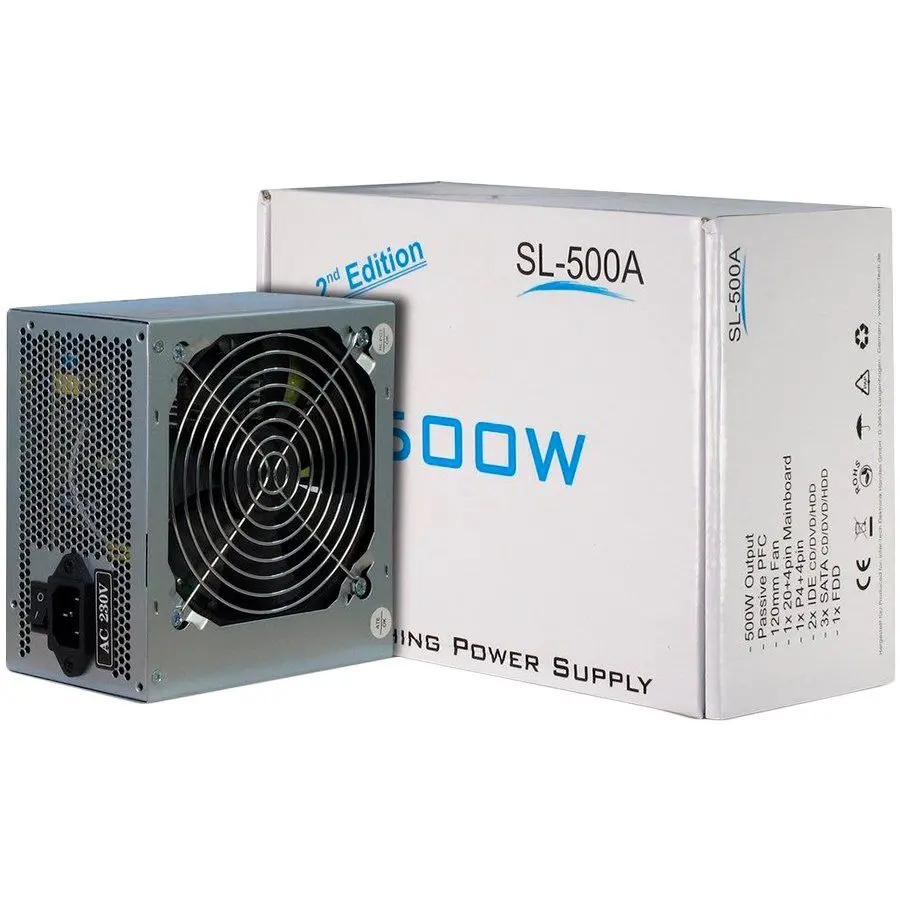 Napajanje ATX 500W INTER-TECH IT-SL500 Passive PFC 1x120mm