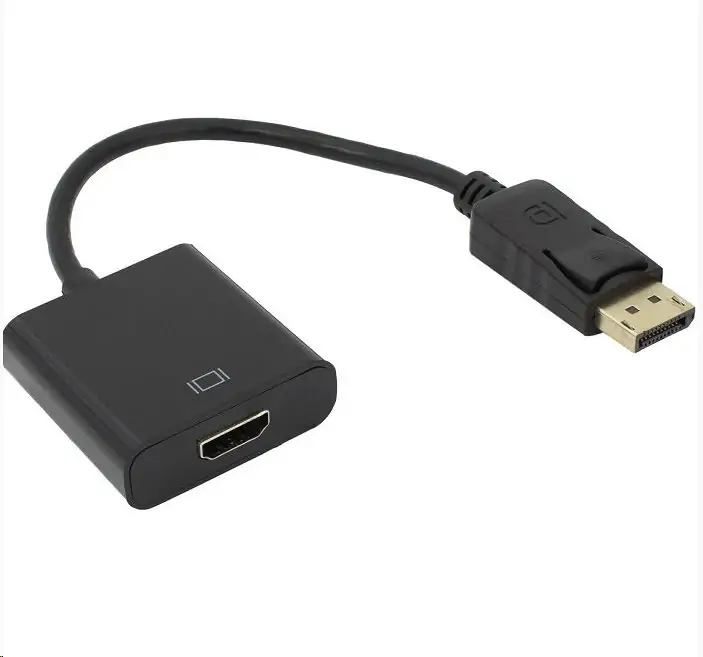 Adapter DisplayPort (m) na HDMI (f) 0.13m 1080@60Hz SBOX RETAIL