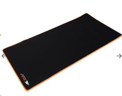 Podloga za miš Baracuda BGMP-011 WALRUS Crna/narančasta 800x400 XL