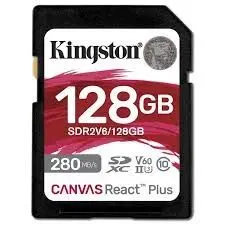 MEM SD 128GB Canvas React Plus UHS-II SDR2V6/128GB