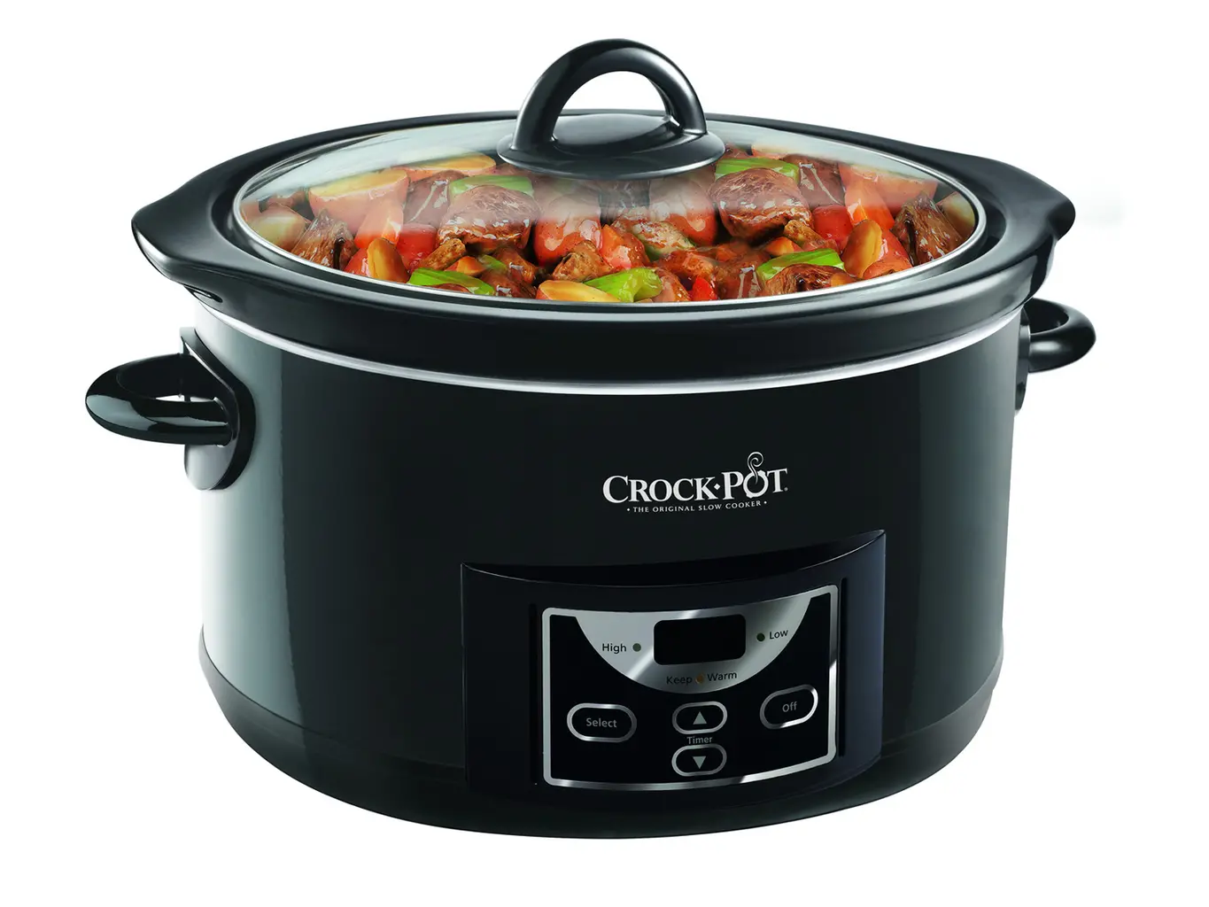 Aparat za sporo kuhanje CROCKPOT 4,7L - digitalni, crni