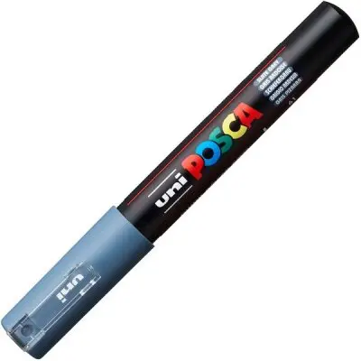 Uni Marker Pc-1M Posca Kameno Sivi