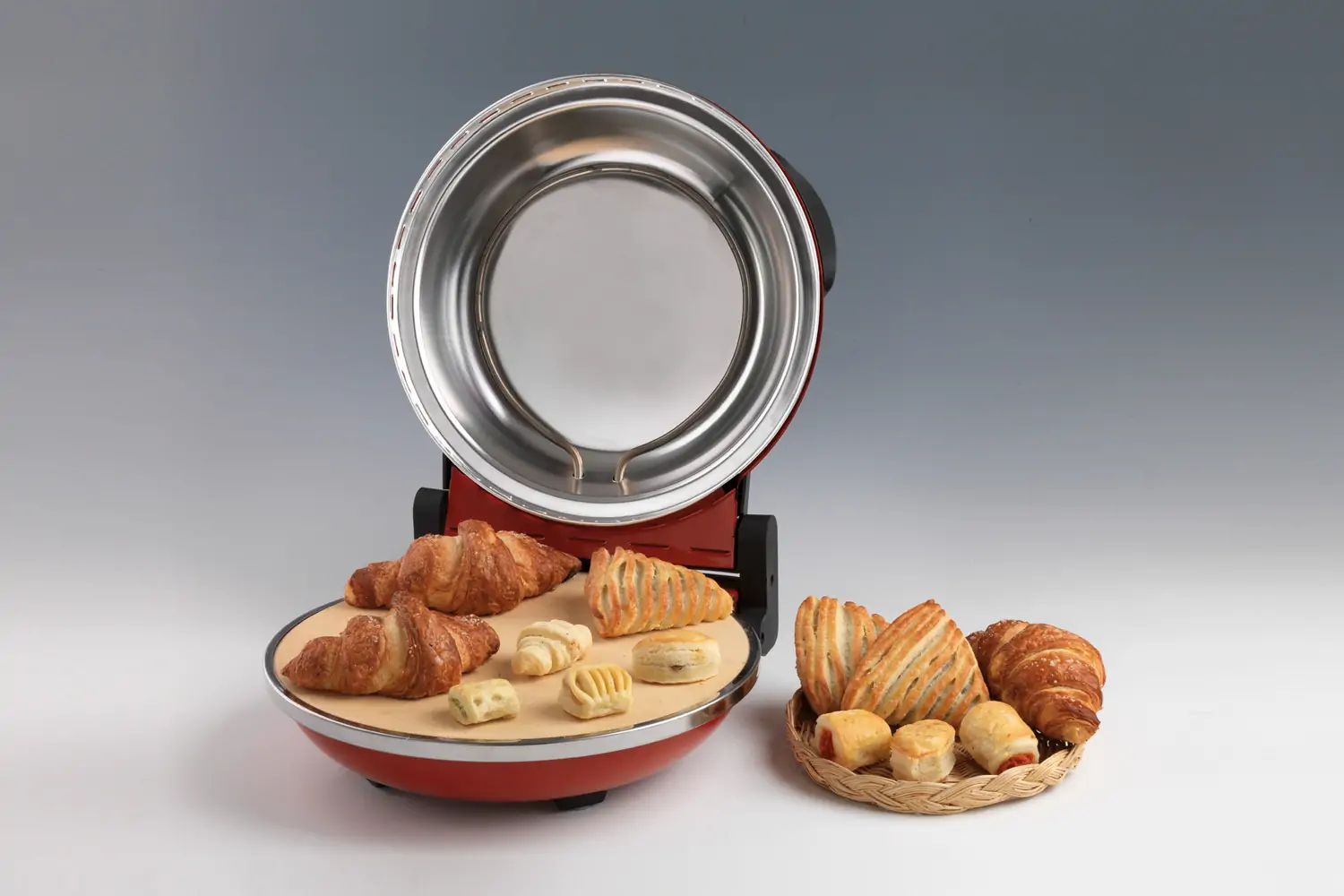 Pekač pizze ARIETE mod. 909 - crveni