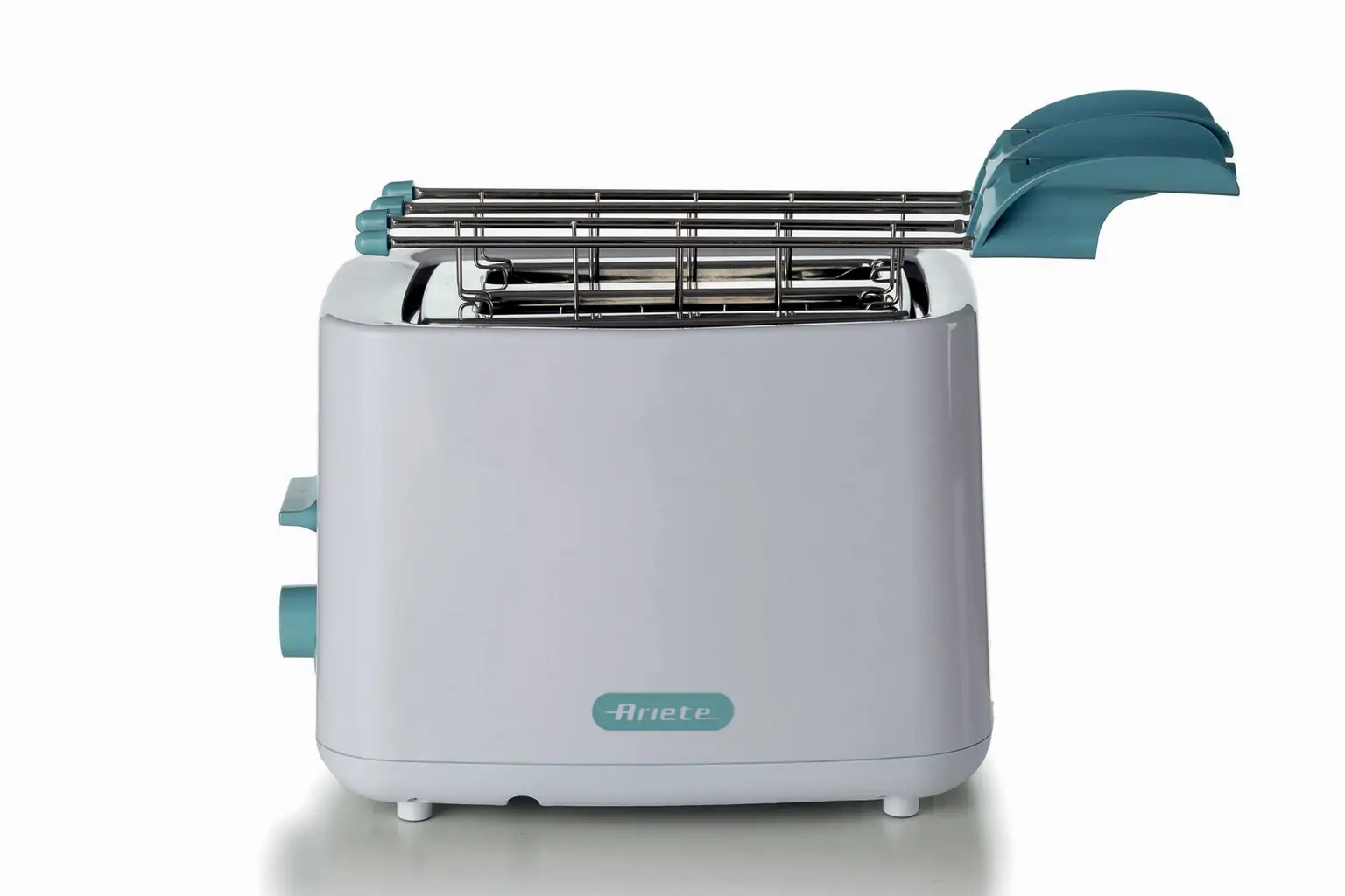 Toster ARIETE mod. 157 - 2 kriške s hvataljkama, bijeli