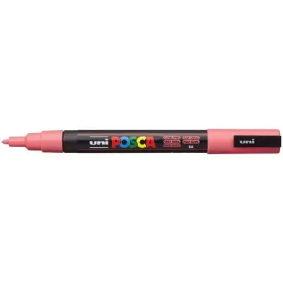 Uni Marker Pc-3M Posca Koraljno Rozi