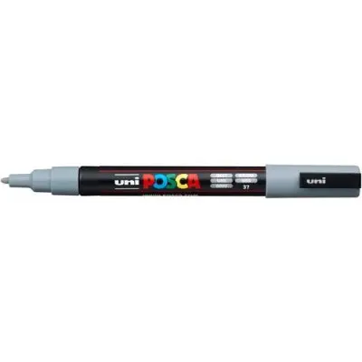Uni Marker Pc-3M Posca Sivi