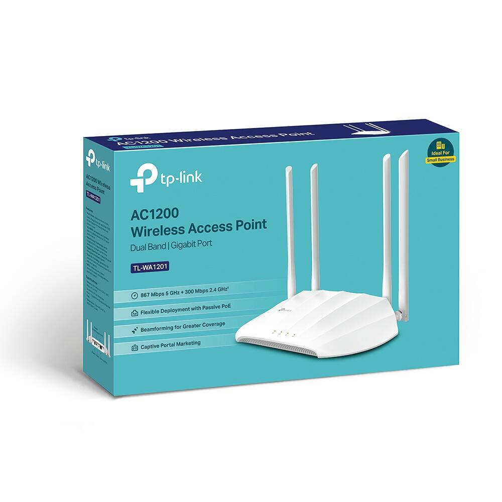 TP-Link TL-WA1201, AC1200 Dual-Band Wi-Fi AP