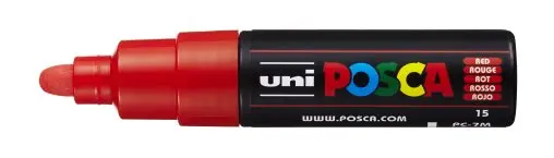 Uni Marker Pc-7M Posca Crveni