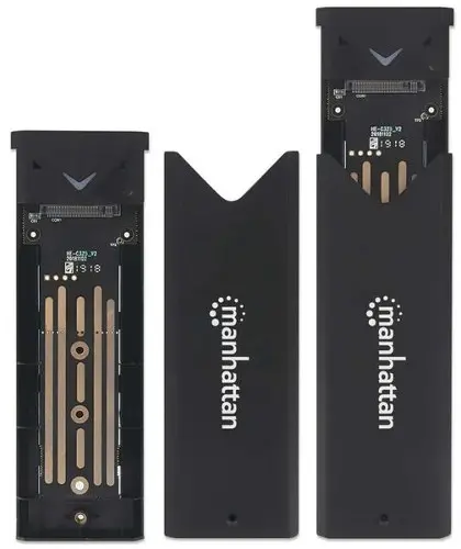Manhattan kućište 2xM.2 NVMe,USB 3.2 Gen2,USB-C,Al