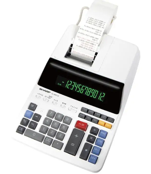 Kalkulator stolni 12 mjesta Sharp EL2607PGGYSE