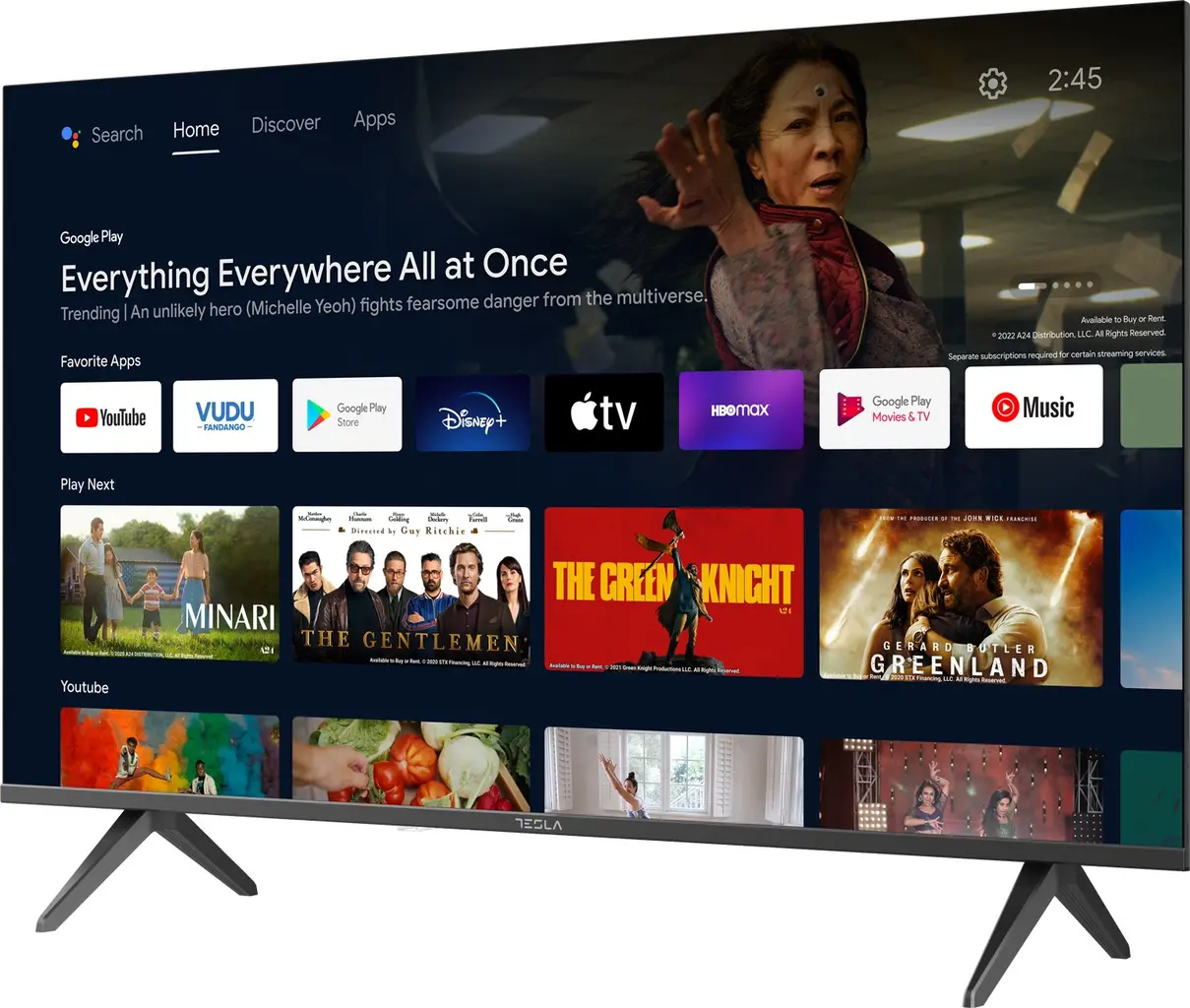 TV TESLA 43E635BFS, LED, 43", 109cm, FHD, Android TV TESLA 43E635BFS, LED, 43", 109cm, FHD, Android