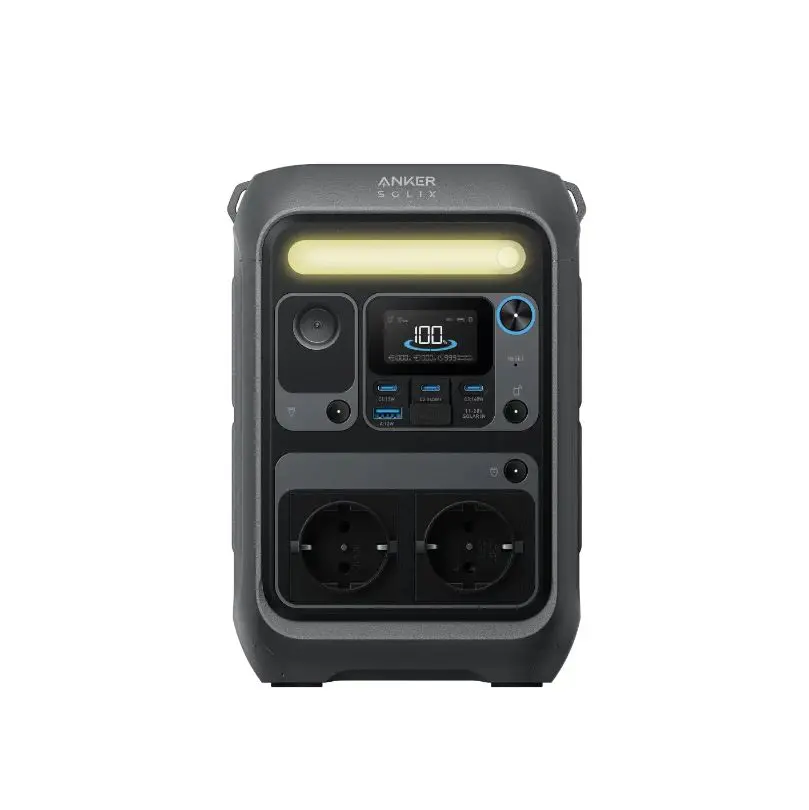 Baterijski agregat Anker SOLIX C300X AC, 288Wh, 300W, Solarno punjenje
