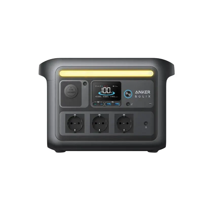 Baterijski agregat Anker SOLIX C800X 768Wh, 1200W, Solarno punjenje