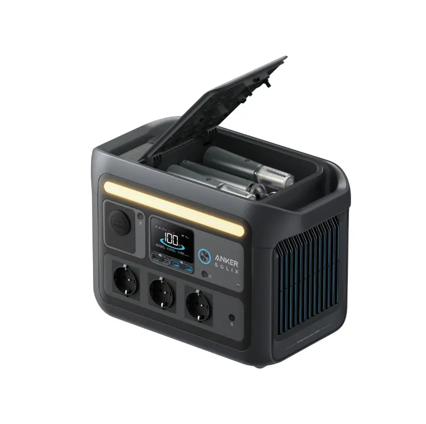 Baterijski agregat Anker SOLIX C800X 768Wh, 1200W, Solarno punjenje