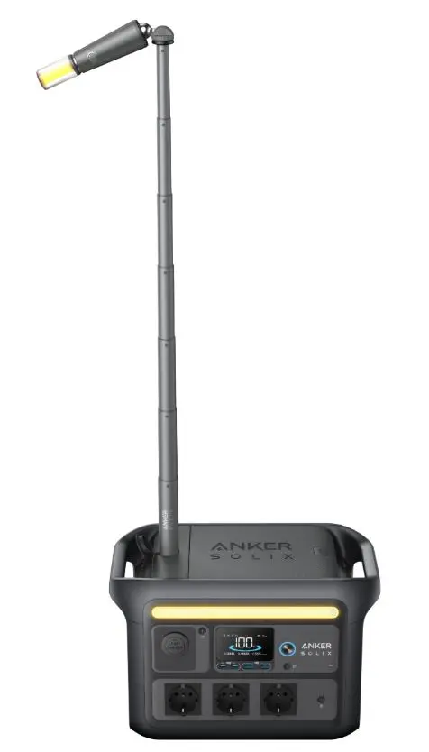 Baterijski agregat Anker SOLIX C800X 768Wh, 1200W, Solarno punjenje