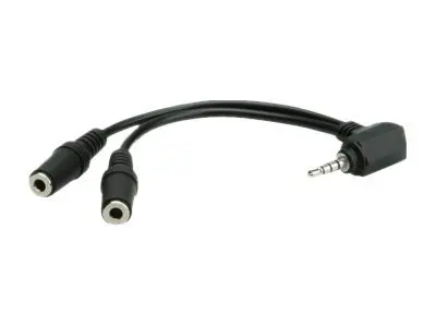 Adapter Audio Y 3.5Mm(M)/2X3.5Mm(Ž)