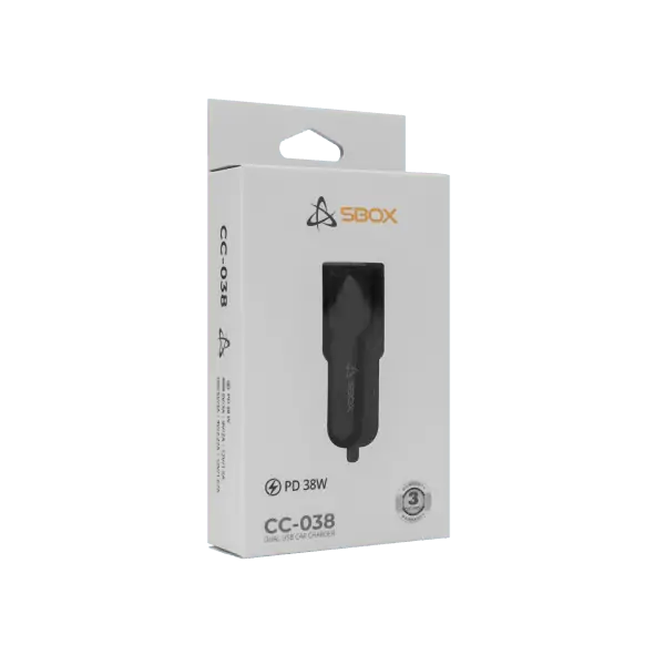 Auto Punjač Sbox Cc-038 38W
