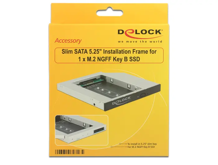 Bay Rafter Delock Slim Sata M.2 Ssd