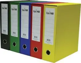 Registrator A4 široki Lipa Mill crni s kutijom