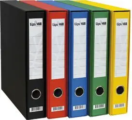 Registrator A4 uski Lipa Mill plavi s kutijom