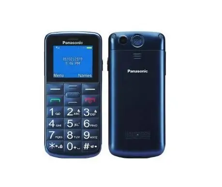MOB Panasonic KX-TU110 EXC Plavi + Strujni punjač Blackview 1A