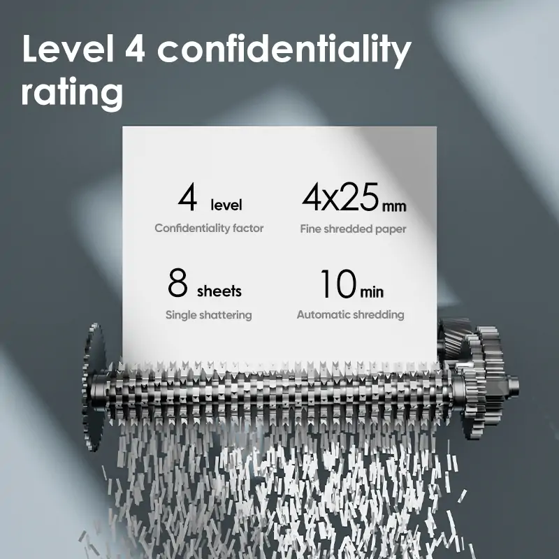 Uništavač papira  Deli ET051 8 listova