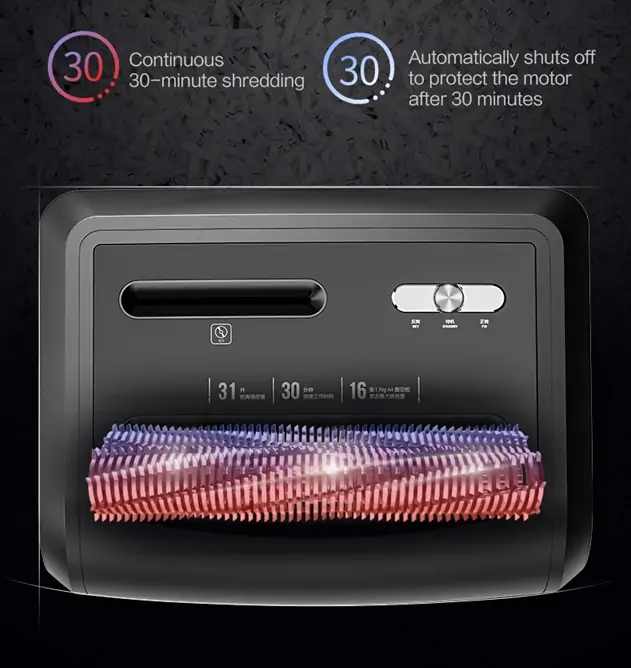 Uništavač papira  Deli E14400 16 listova