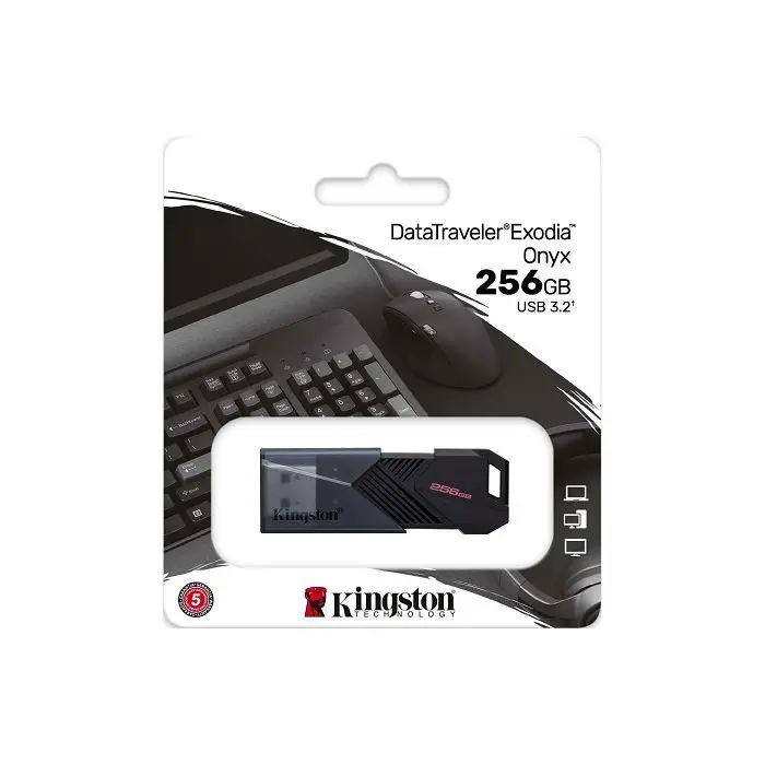 USB 3.2 Flash drive 256GB KINGSTON DT Exodia Onyx